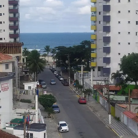 Apartamento Novo Vista Do Mar 64M2 2 Dorms Wi-Fi Estacionamento Gratis Praia Grande Mirim Exterior photo