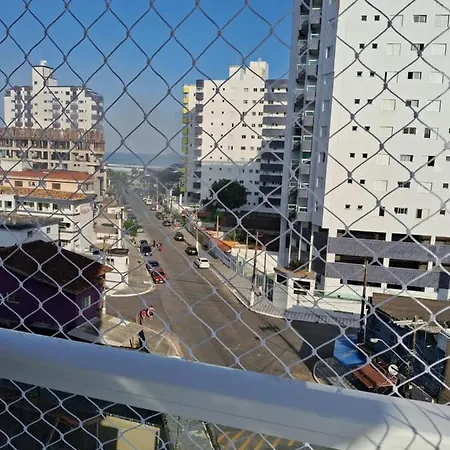 Apartamento Novo Vista Do Mar 64M2 2 Dorms Wi-Fi Estacionamento Gratis Praia Grande Mirim Exterior photo