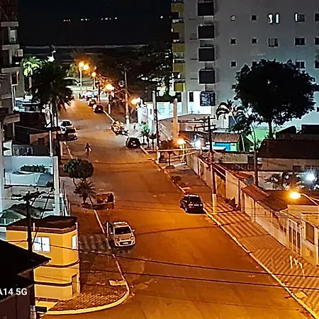 Apartamento Novo Vista Do Mar 64M2 2 Dorms Wi-Fi Estacionamento Gratis Praia Grande Mirim Exterior photo