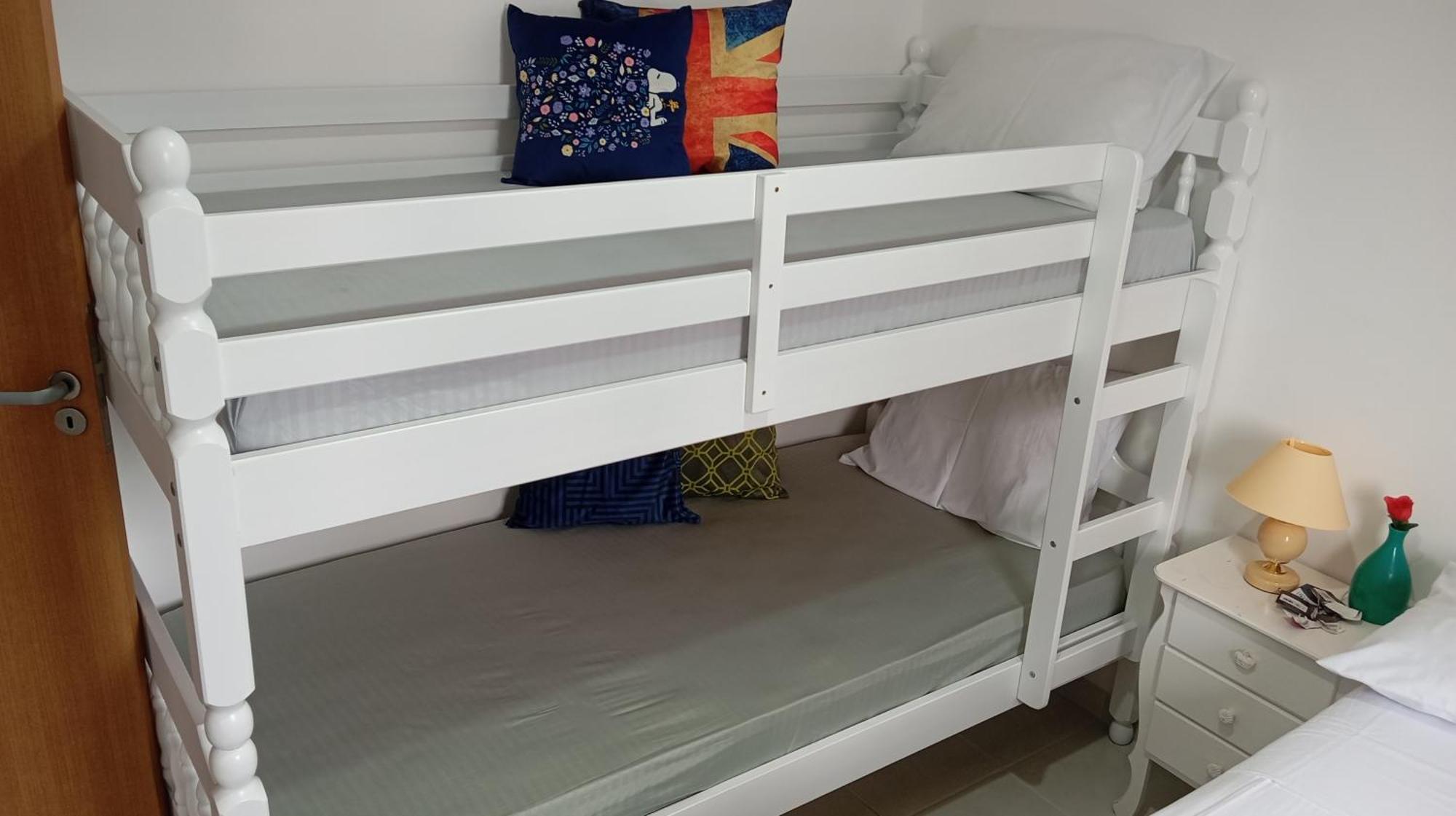Novo Vista Do Mar 64m2 2 Dorms Wi-fi Estacionamento Gratis Grande Mirim * Praia Grande (Santos)